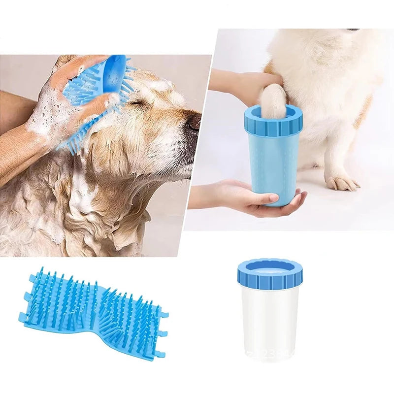 Soft Silicone Pet Paw Washing Cup For Cats & Dogs, Paw Cleaner, Portable Paw Cleaning Dog Paw Cleaning Bucket Accessories