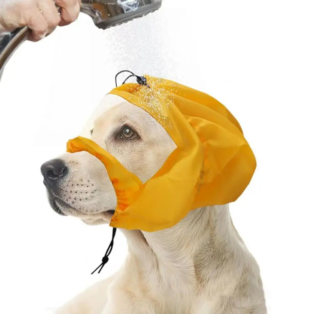 Waterproof Pet Grooming Cap Puppy Small Pets Bath Protector Waterproof Pet Bath Cap with Adjustable Ear for Cats for Puppy