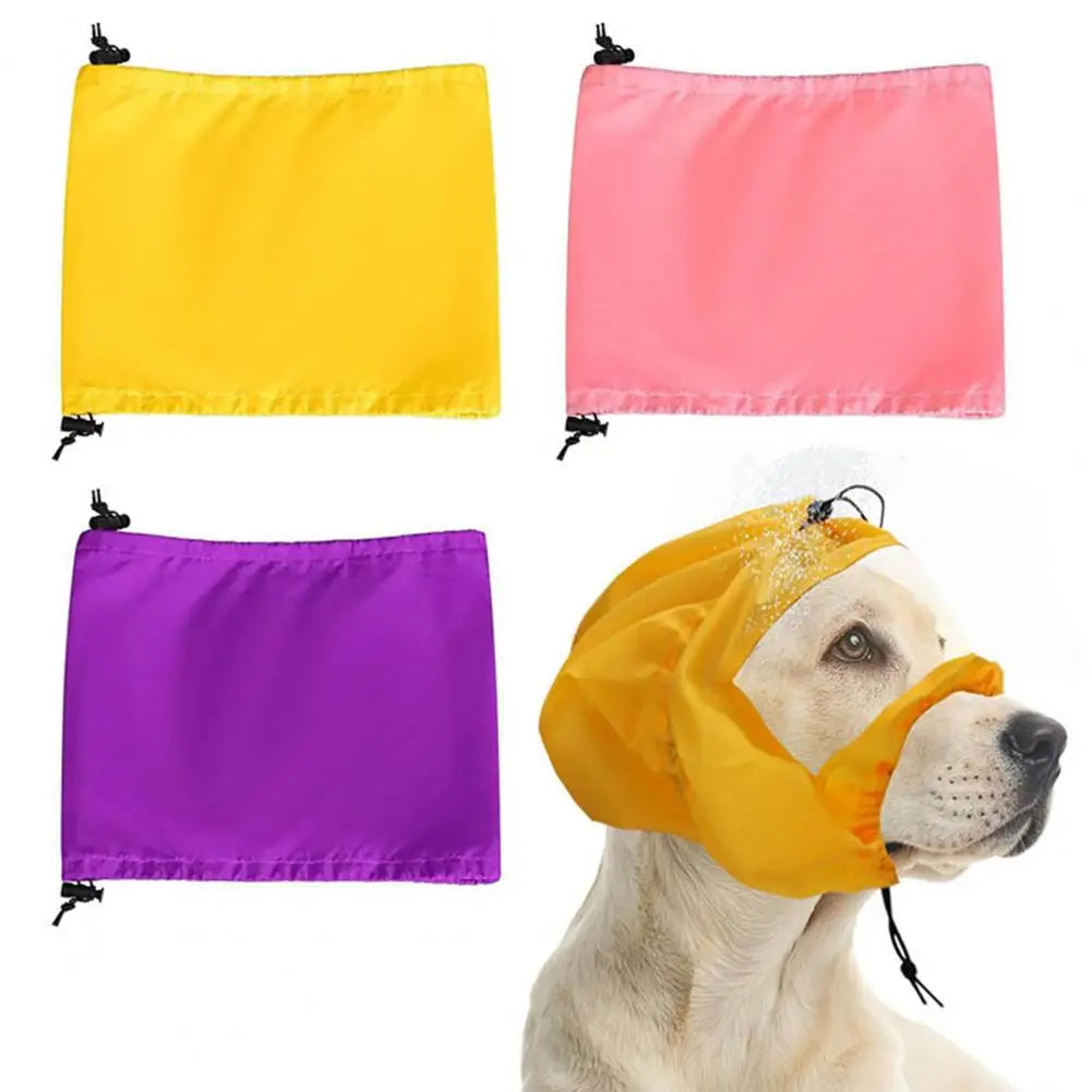 Waterproof Pet Grooming Cap Puppy Small Pets Bath Protector Waterproof Pet Bath Cap with Adjustable Ear for Cats for Puppy